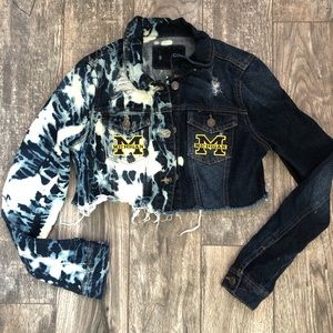 Michigan denim jacket